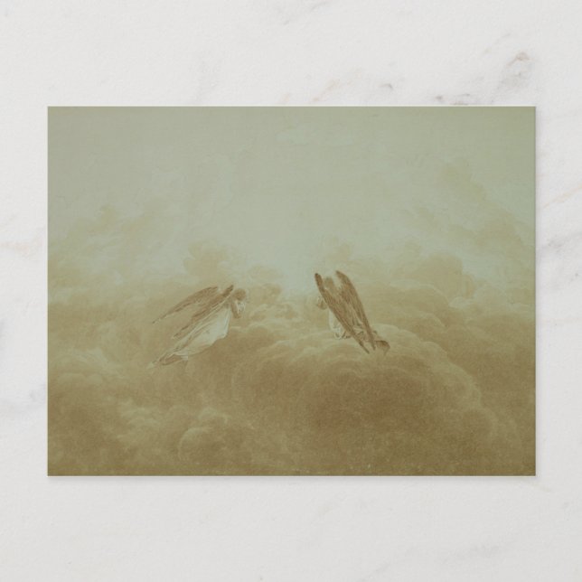 Cartão Postal Angel in Prayer, c.1826-34 (Frente)