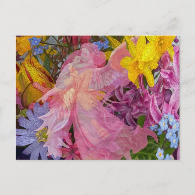 Cartão Postal Angel Love (Frente)