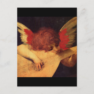 Cartão Postal Angel Musical, Rosso Fiorentino Christian