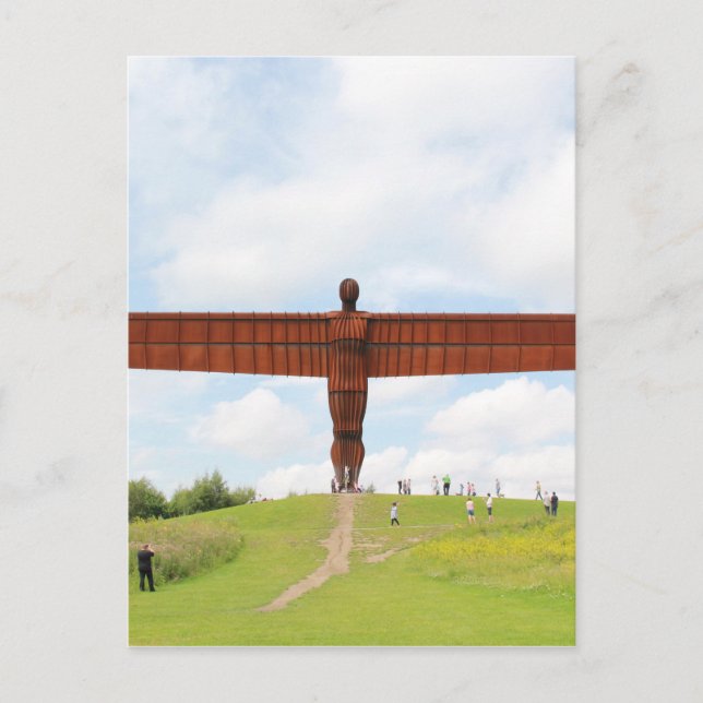 Cartão Postal Angel Of North (Frente)