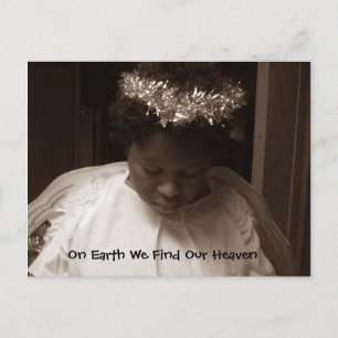 Cartão Postal Angel on Earth