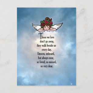 Cartão Postal Angel "Tão Amado"