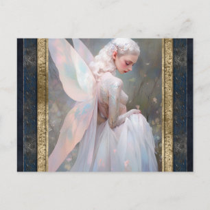 Cartão Postal Angelic Fairy Woman Fantasy Art