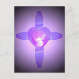 Cartão Postal Angelic Heart