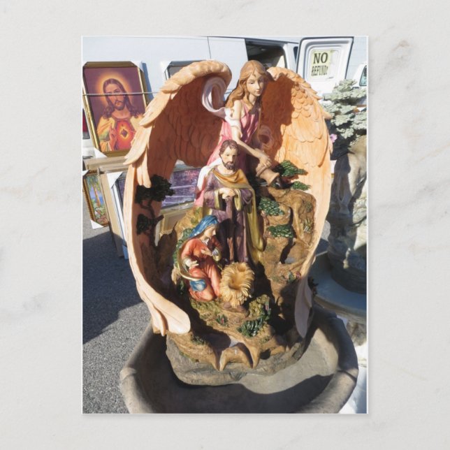 Cartão Postal Angelic Natividade (Frente)