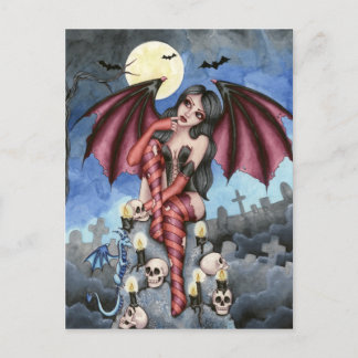 Cartão Postal Angelique - Cartão-postal da Fada Vampira