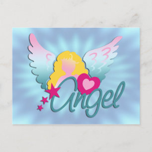 Cartão Postal Angels Love