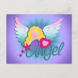 Cartão Postal Angels Love