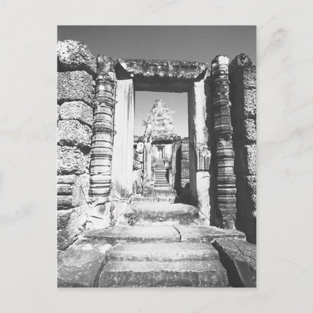 Cartão Postal Angkor Camboja, Templo Pre Rup (Frente)