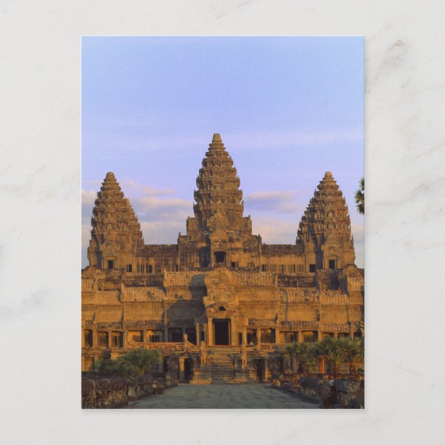 Cartão Postal Angkor Wat, Camboja (Frente)