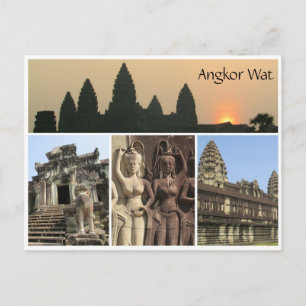 Cartão Postal angkor wviews