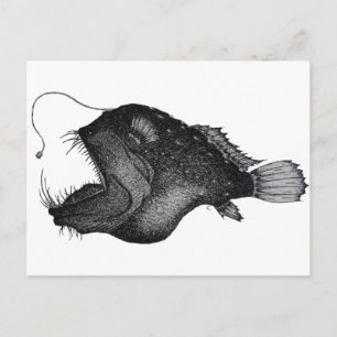 Cartão Postal Anglerfishes