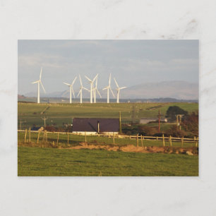 Cartão Postal Anglesey Wind Fazenda