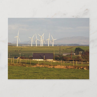 Cartão Postal Anglesey Wind Fazenda