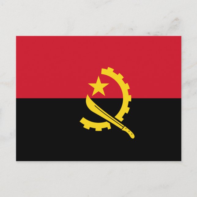 Cartão Postal angola (Frente)