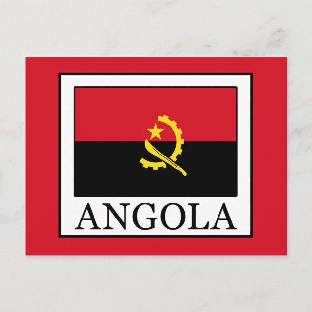 Cartão Postal Angola (Frente)