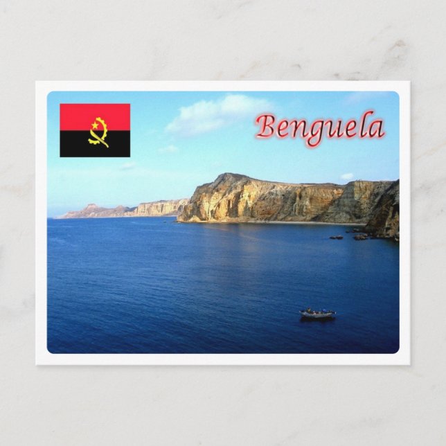Cartão Postal Angola - Benguela - (Frente)