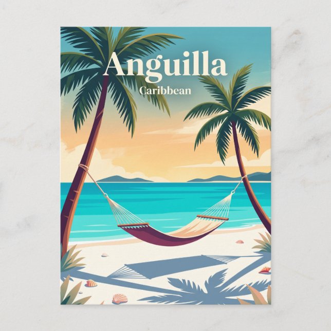Cartão Postal Anguilla (Frente)