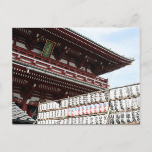 Cartão Postal ângulos sensō-ji
