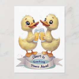 Cartão Postal Animações para o Quacking Times em Frente