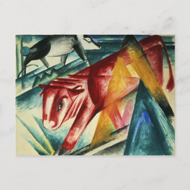 Cartão Postal Animais, 1913 (Frente)