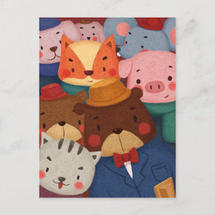 Cartão Postal Animais de Corte