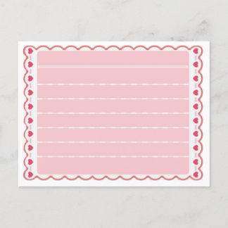 Cartão Postal Animal atravessando novo Papel de carta de papel m