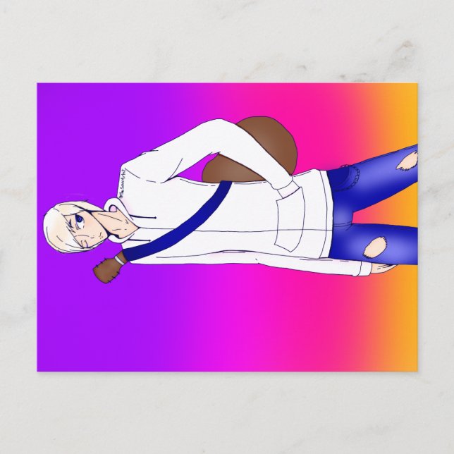 Cartão Postal Animal Crossing K.K. Cartão-postal deslizante (Frente)