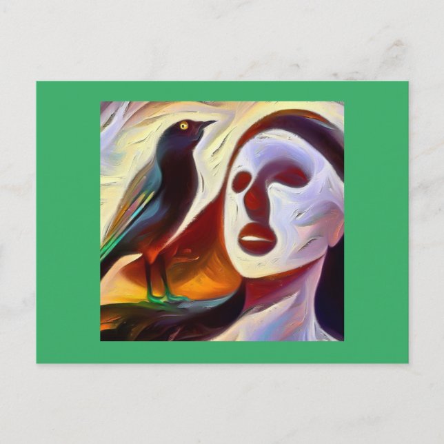 Cartão Postal Animal Espiritual: Sabiá 3 (Frente)