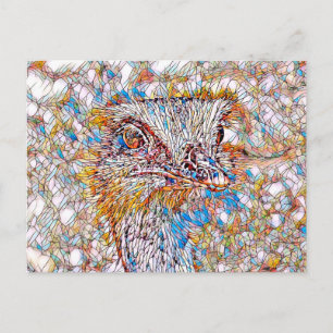 Cartão Postal AnimalMix_Bird_042