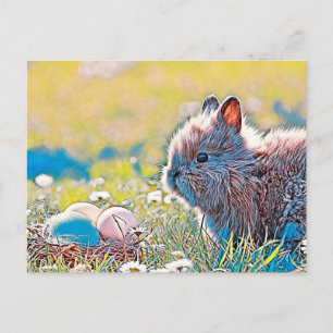 Cartão Postal AnimalMix_Rabbit_037