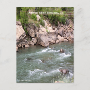 Cartão Postal Animas River Rapids