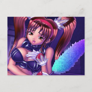 Cartão Postal Anime Girl - Amor