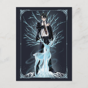 Cartão Postal Anime HARRY POTTER™ Cervo Patronus