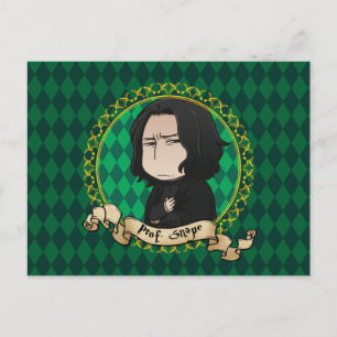Cartão Postal Anime Professor Snape