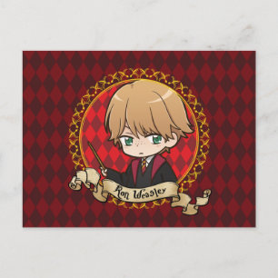 Cartão Postal Anime Ron Weasley
