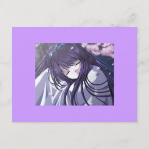 cartão postal anime yuki