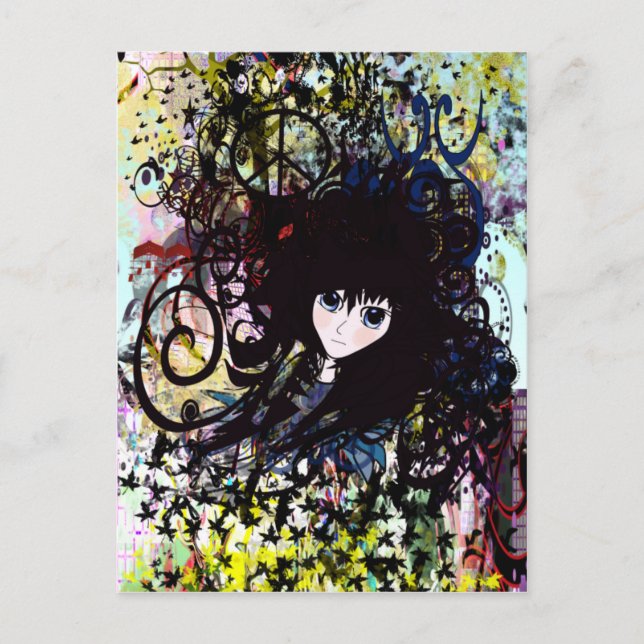 Cartão Postal animePeace2b (Frente)