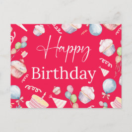 Cartão Postal Aniversário