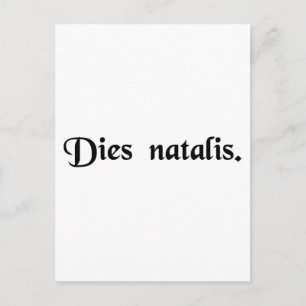 Cartão Postal Aniversário