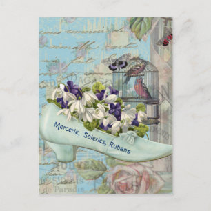 Cartão Postal Aniversário 1º 20º 25º 30º 40º 50º Personalizado