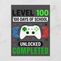 aniversário 100 Dias de Escola Nível Desbloqueado