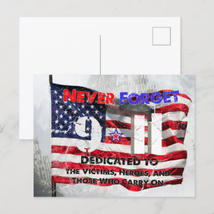 Cartão Postal Aniversário de 11 de Setembro