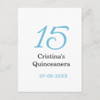 aniversário de 15 anos da quinceanera azul preto l