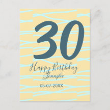 aniversário de 30 anos adicionar nome data ano ama