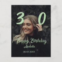 aniversário de 30 anos adicionar nome data ano ver