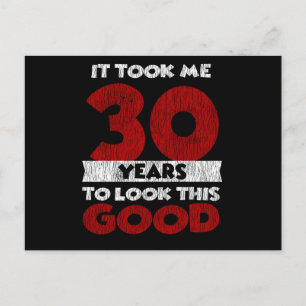 Cartão Postal Aniversário de 30 Anos Me Deixou Bem aos 30 Anos d