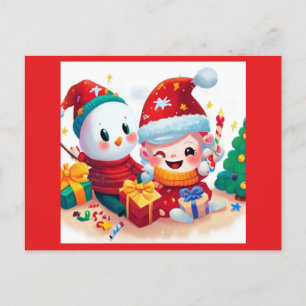 Cartão Postal Aniversário de Natal 5