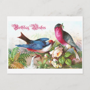 Cartão Postal Aniversário Deseja