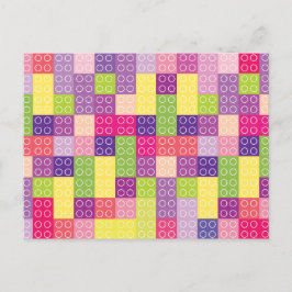 Cartão Postal Aniversário do Bicks do Edifício da Menina Obrigad